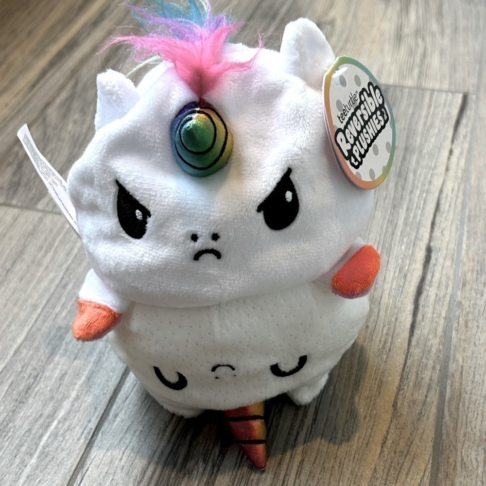 TeeTurtle Reversible Unicorn Plushie